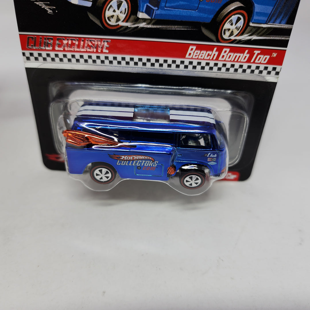 Beach Bomb Too BLUE * Hot Wheels Red Line Club RLC Exclusive