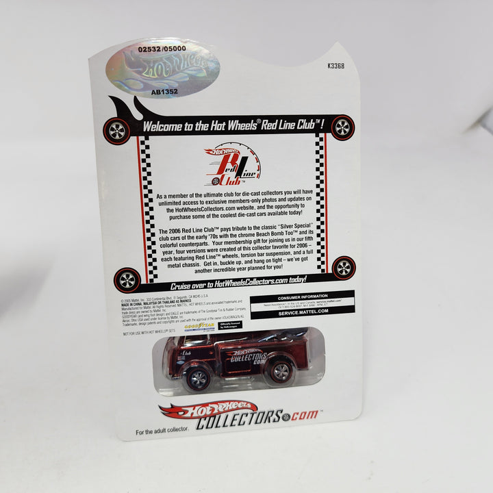Beach Bomb Too RED * Hot Wheels Red Line Club RLC Exclusive