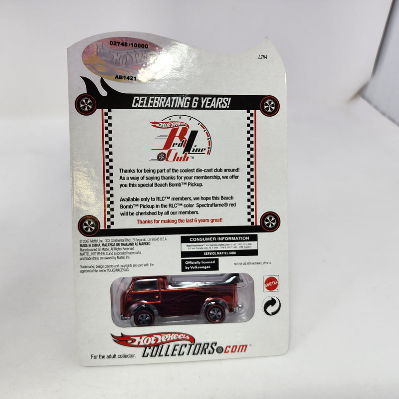 Beach Bomb Pickup * Hot Wheels Red Line Club RLC Exclusive