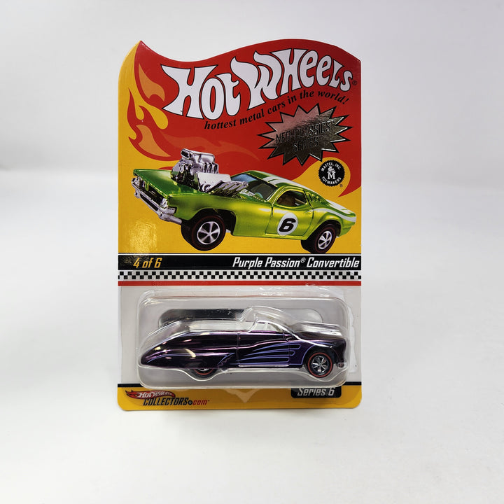 Purple Passion Convertible Series 6 * Hot Wheels Red Line Club RLC