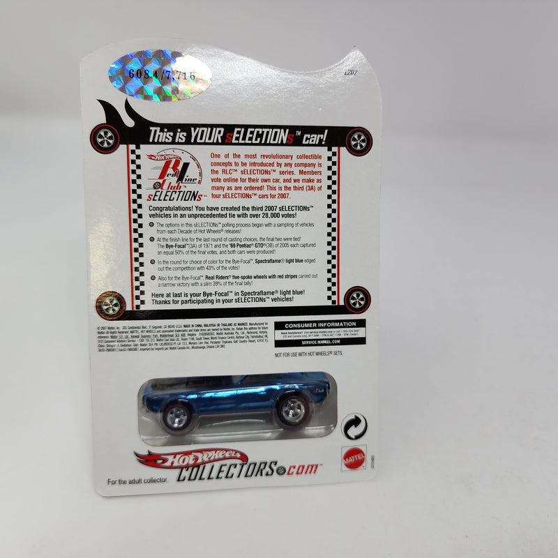 Bye-Focal * Hot Wheels Red Line Club RLC sELECTIONS