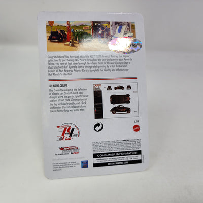 '36 Ford Coupe * Hot Wheels Red Line Club RLC Rewards Car
