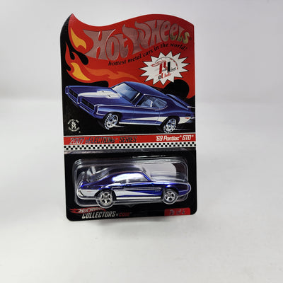 '69 Pontiac GTO * Hot Wheels Red Line Club RLC sELECTIONs 2007