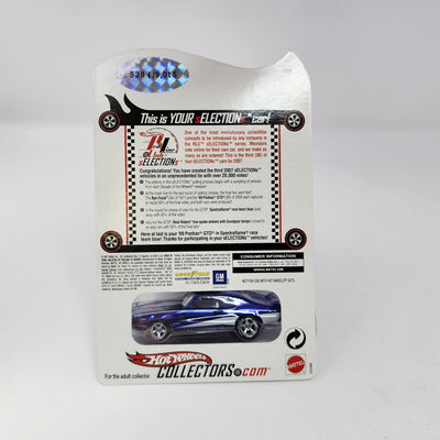 '69 Pontiac GTO * Hot Wheels Red Line Club RLC sELECTIONs 2007