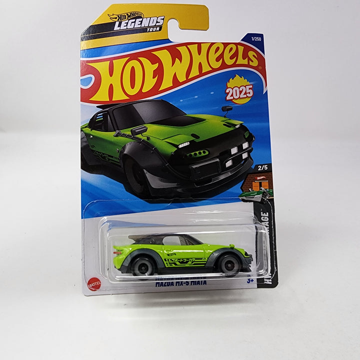 Mazda MX-5 Miata #1 * GREEN * 2025 Hot Wheels NEW! Case H