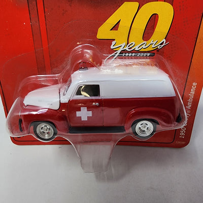 1950 Chevy Ambulance * Johnny Lightning 40 Years