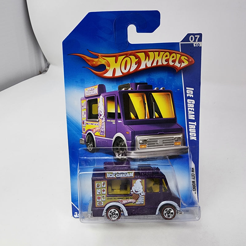 Ice Cream Truck * Redline Tires * Hot Wheels 2009