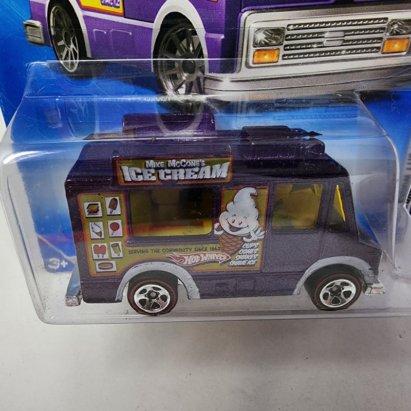 Ice Cream Truck * Redline Tires * Hot Wheels 2009