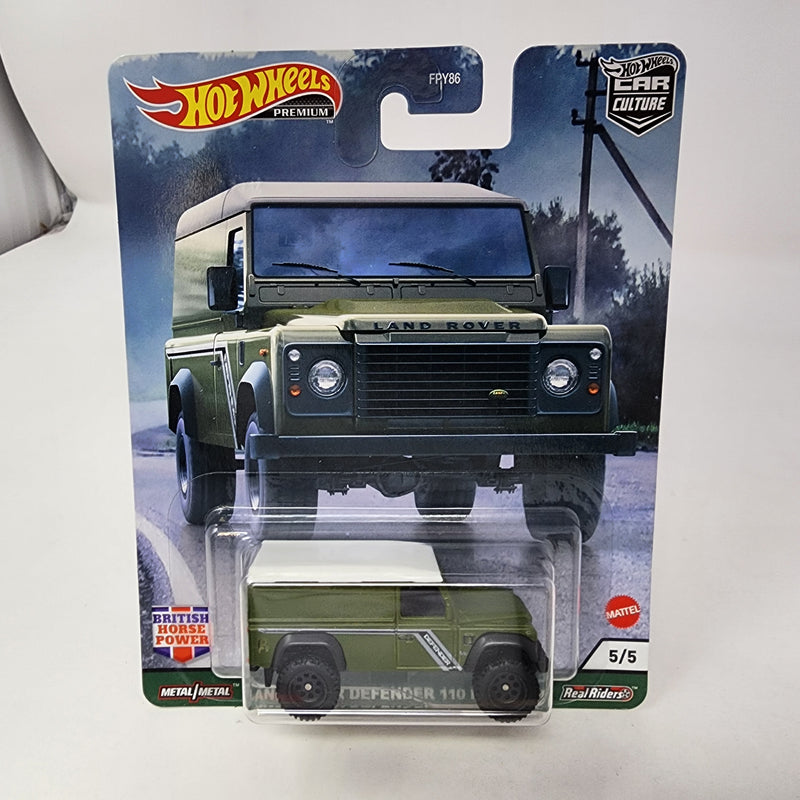 Land Rover Defender 110 Hard Top * Hot Wheels Car Culture British Horse Power
