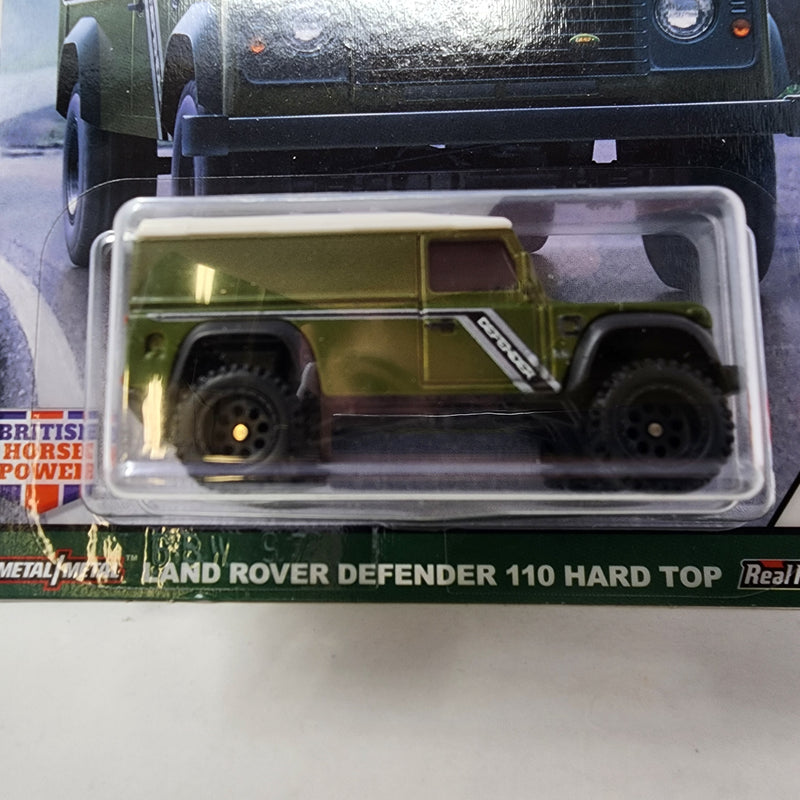 Land Rover Defender 110 Hard Top * Hot Wheels Car Culture British Horse Power
