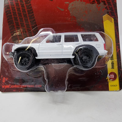 Jeep Cherokee 23 * White * Johnny Lightning OFF ROAD