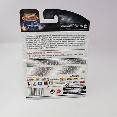 Mongoose McEwen's English Leather Corvette #6 * Hot Wheels Drag Strip Demons