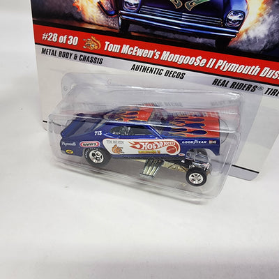 Tom McEwen's Mongoose II Plymouth Duster #28 * Hot Wheels Drag Strip Demons