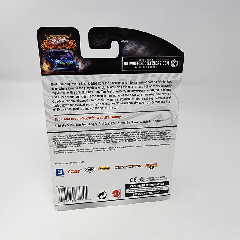 Beebe & Mulligan Front Engine Fuel Dragster * Hot Wheels Drag Strip Demons