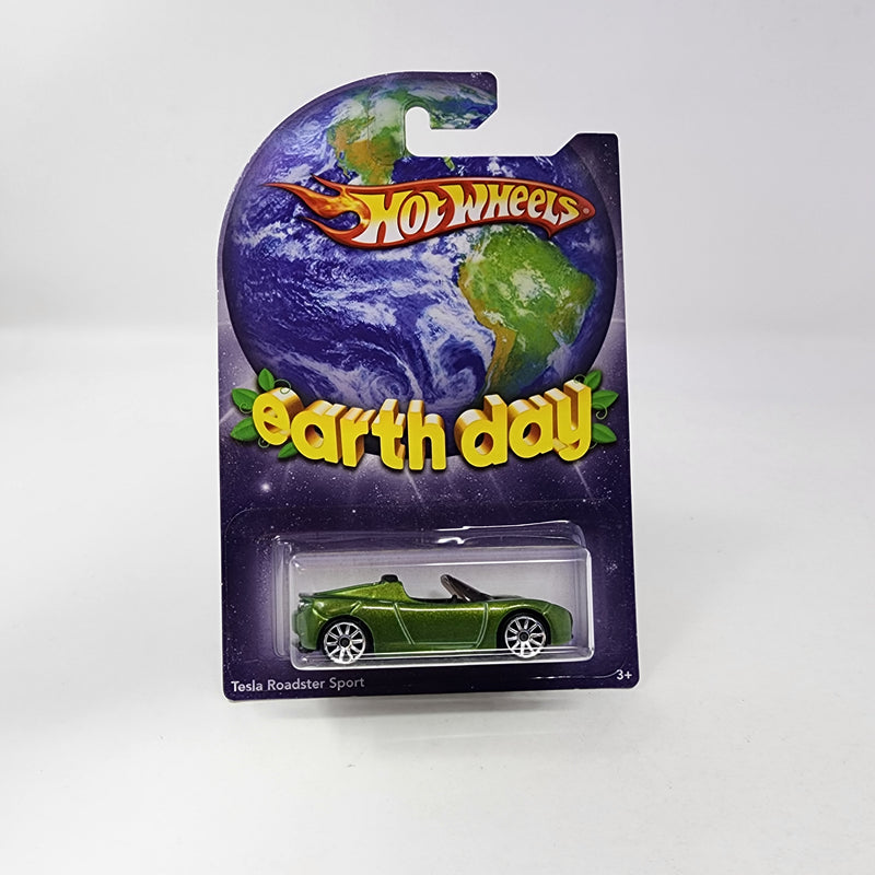 Tesla Roadster Sport * Hot Wheels Earth Day