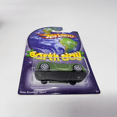 Tesla Roadster Sport * Hot Wheels Earth Day