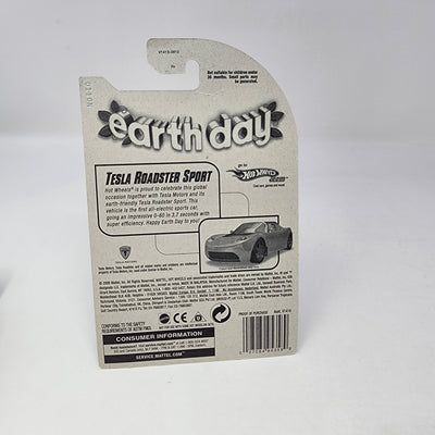 Tesla Roadster Sport * Hot Wheels Earth Day