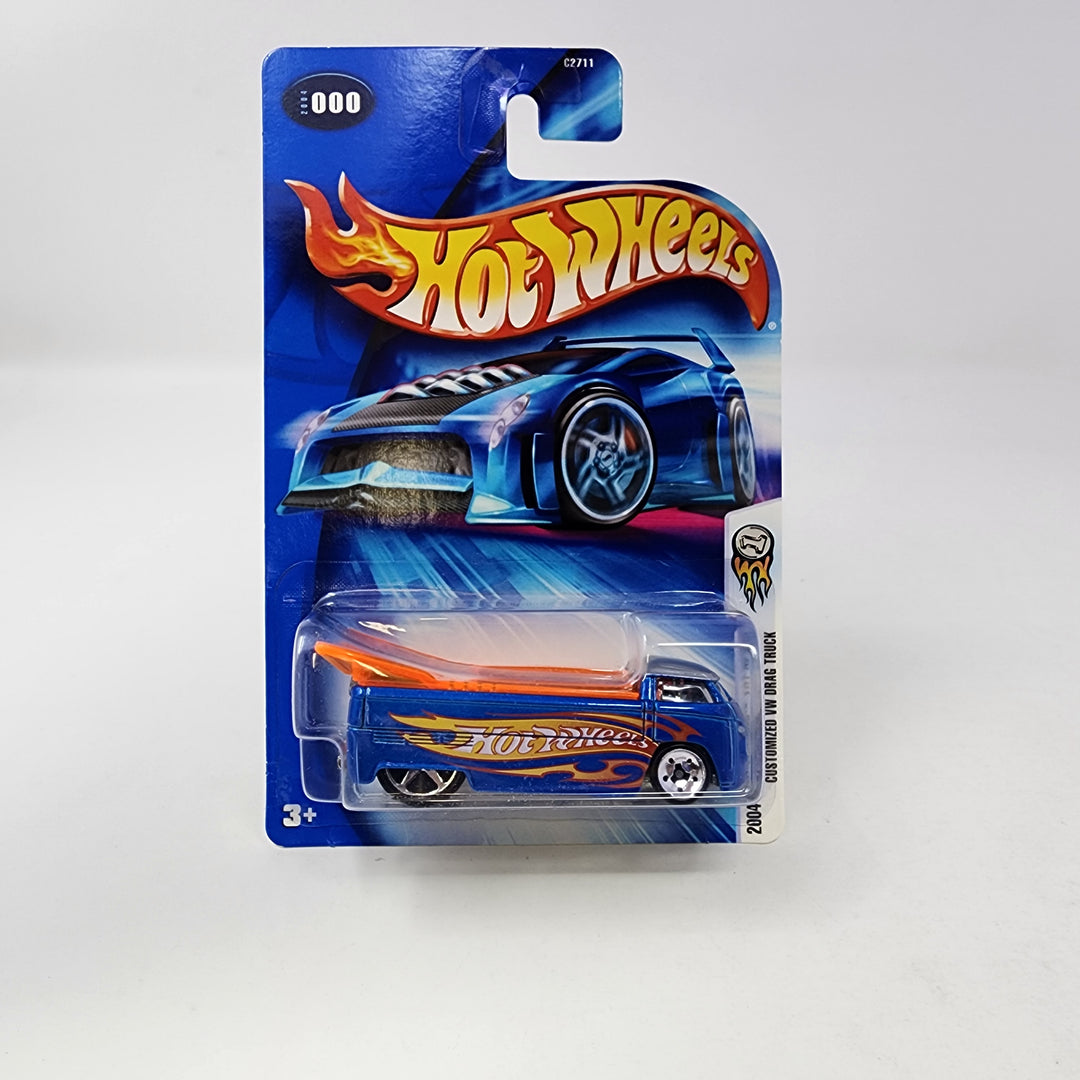 ミニカー HotWheels 2004 First Editions DRAG TRUCK Hot Wheels 2004 First Editions #101 Customized VW Drag Truck