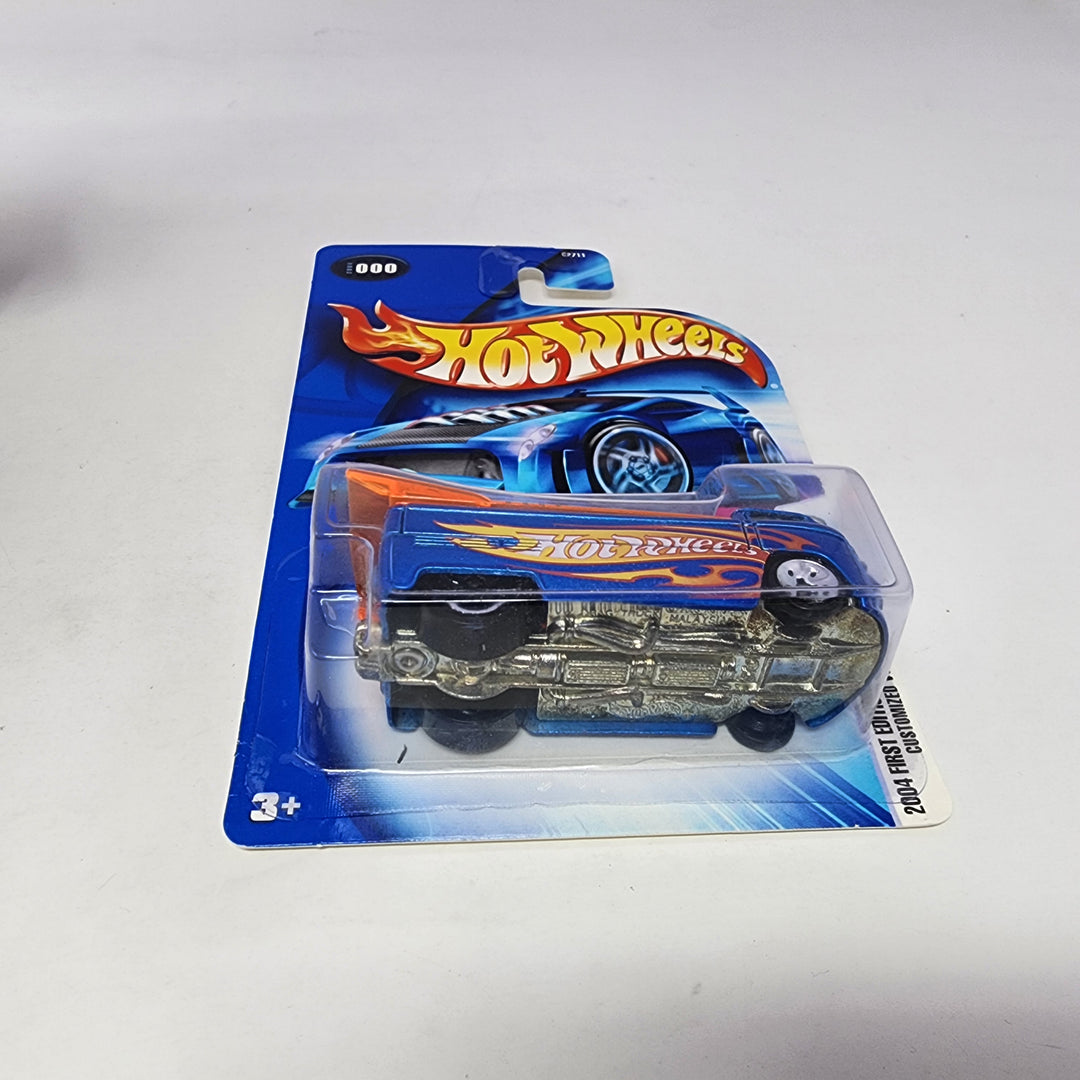 HotWheels 2004 vw DRAG TRUCK 超希少‼️ Hot Wheels 2004 First Editions #101 Customized VW Drag Truck