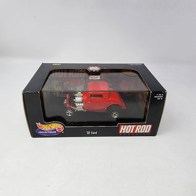 '32 Ford Hot Rod Magazine * RED * Hot Wheels Collectibles 1:43 Scale