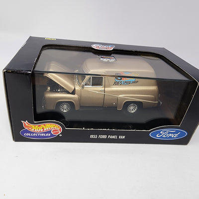 1955 Ford Panel Van * Gold * Hot Wheels Collectibles 1:43 Scale