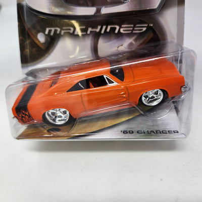 '69 Charger * Orange * Hot Wheels G Machines * 1:50 Scale
