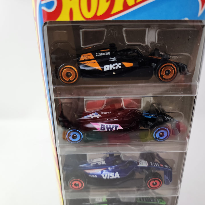 Hot Wheels 2024 FORMULA 1 5 PACK F1 EARLY BIRD VHTF | eBay