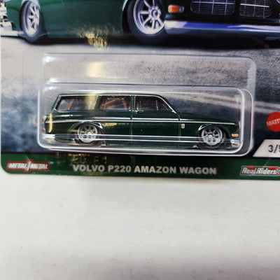 Volvo P220 Amazon Wagon * Green * Hot Wheels Car Culture Fast Wagons