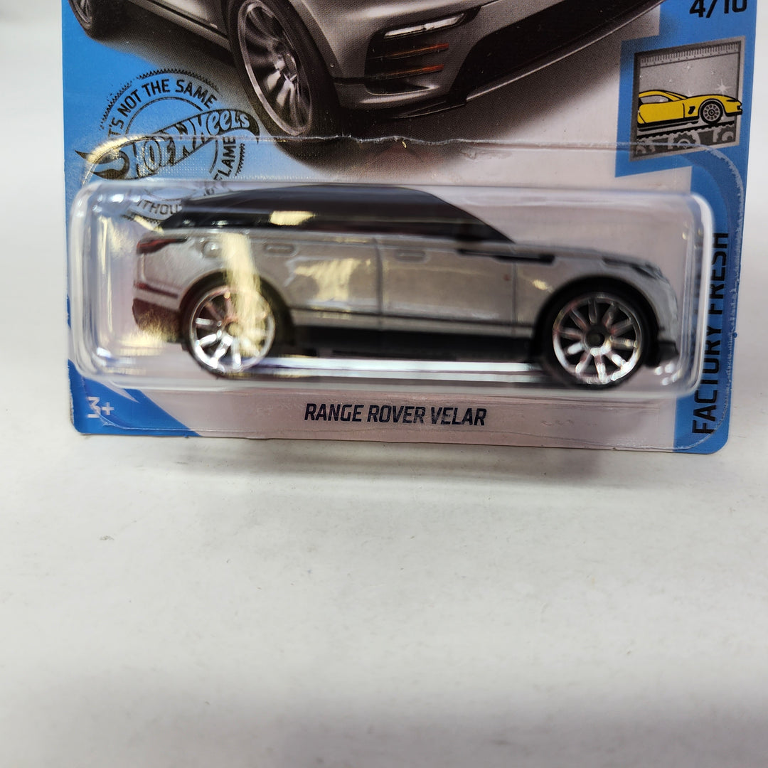 Hot Wheels Range Rover H3030 シルバー Range Rover Velar #237 * Silver * Hot Wheels 2019