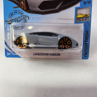LB-Works Lamborghini Huracan Coupe #245 * Grey * Hot Wheels 2021