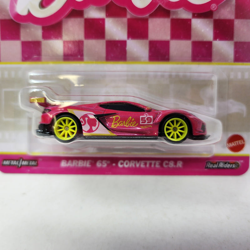 Barbie Corvette C8.R * Hot Wheels Pop Culture