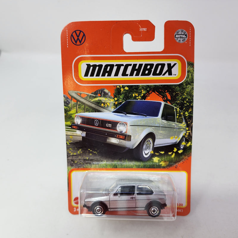 1976 Volkswagen Golf MK1 * Silver * Matchbox Basic Series
