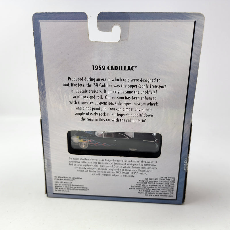 1959 Cadillac * Hot Wheels 100% Black Box