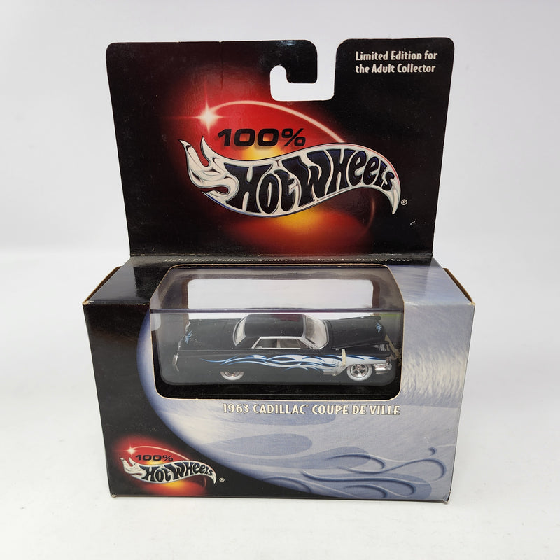 1963 Cadillac Coupe De Ville * Hot Wheels 100% Black Box