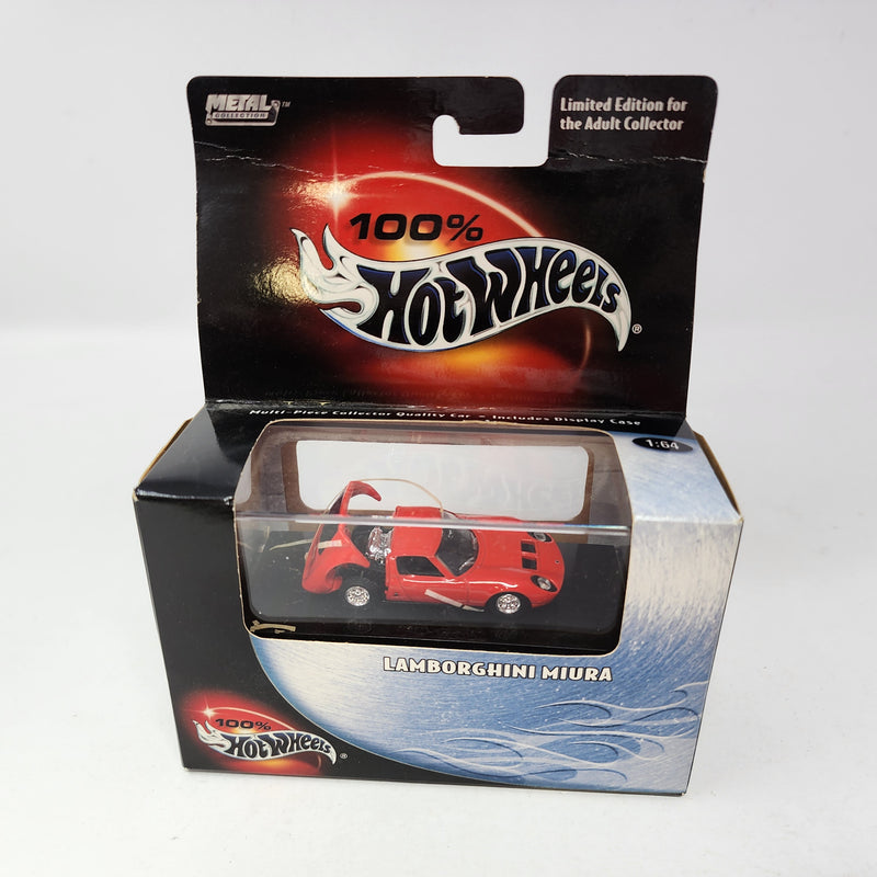 Lamborghini Miura * Hot Wheels 100% Black Box
