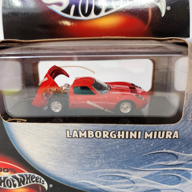 Lamborghini Miura * Hot Wheels 100% Black Box