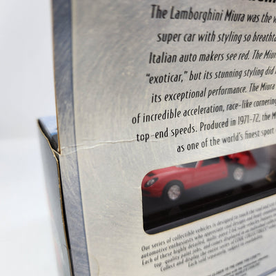 Lamborghini Miura * Hot Wheels 100% Black Box