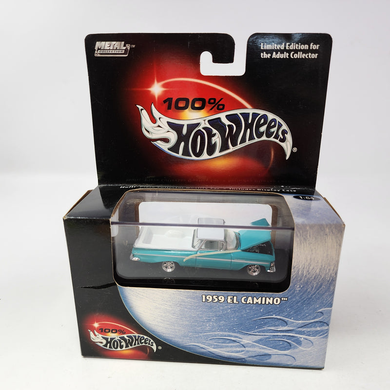 1959 El Camino * Hot Wheels 100% Black Box