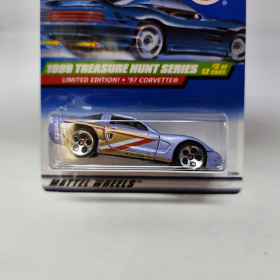 '97 Corvette #3 * Treasure Hunt * Hot Wheels 1999
