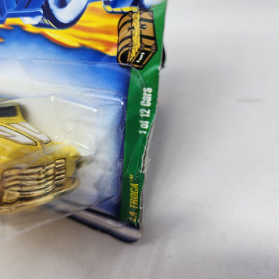 La Troca #1 * Treasure Hunt * Hot Wheels 2002 bad card