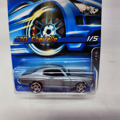 '70 Chevelle #86 * Silver * Hot Wheels 2006