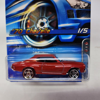 '70 Chevelle #86 * RED * Hot Wheels 2006