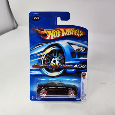 Chrysler 300C Hemi #4 * Black * Hot Wheels 2006