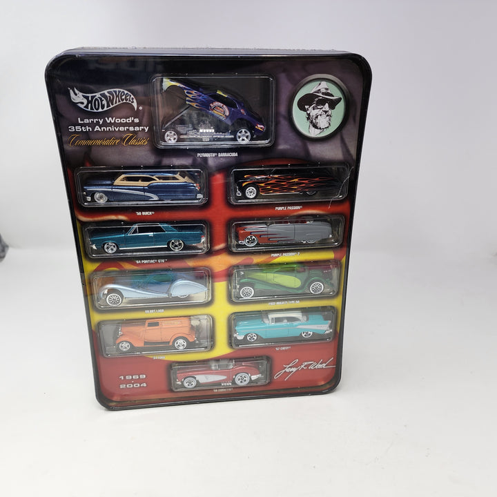 Hot Wheels Larry Wood's 35th Anniversary Ten Set Classics