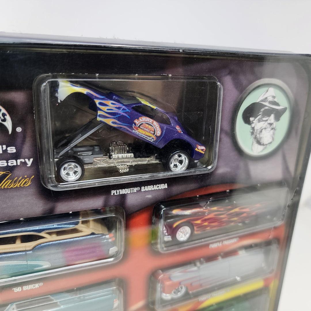10 Car Set * Hot Wheels Larry Wood's 35th Anniversary