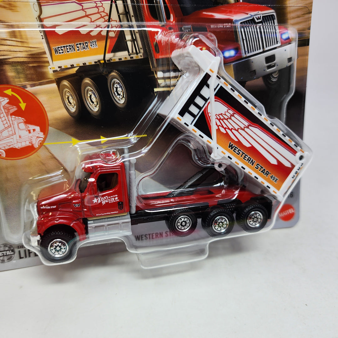 Western Star 49X #16/16 * RED * 2025 Matchbox Working Rigs
