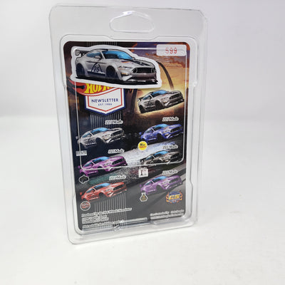 '18 Ford Mustang RTR SPEC 5 * Chrome * Hot Wheels NEWSLETTER 25th Nationals St. Louis