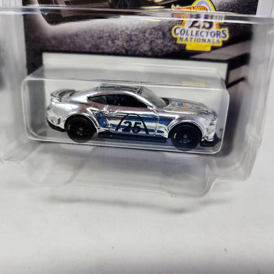 '18 Ford Mustang RTR SPEC 5 * Chrome * Hot Wheels NEWSLETTER 25th Nationals St. Louis
