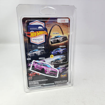 '18 Ford Mustang RTR SPEC 5 * PINK * Hot Wheels NEWSLETTER 25th Nationals St. Louis