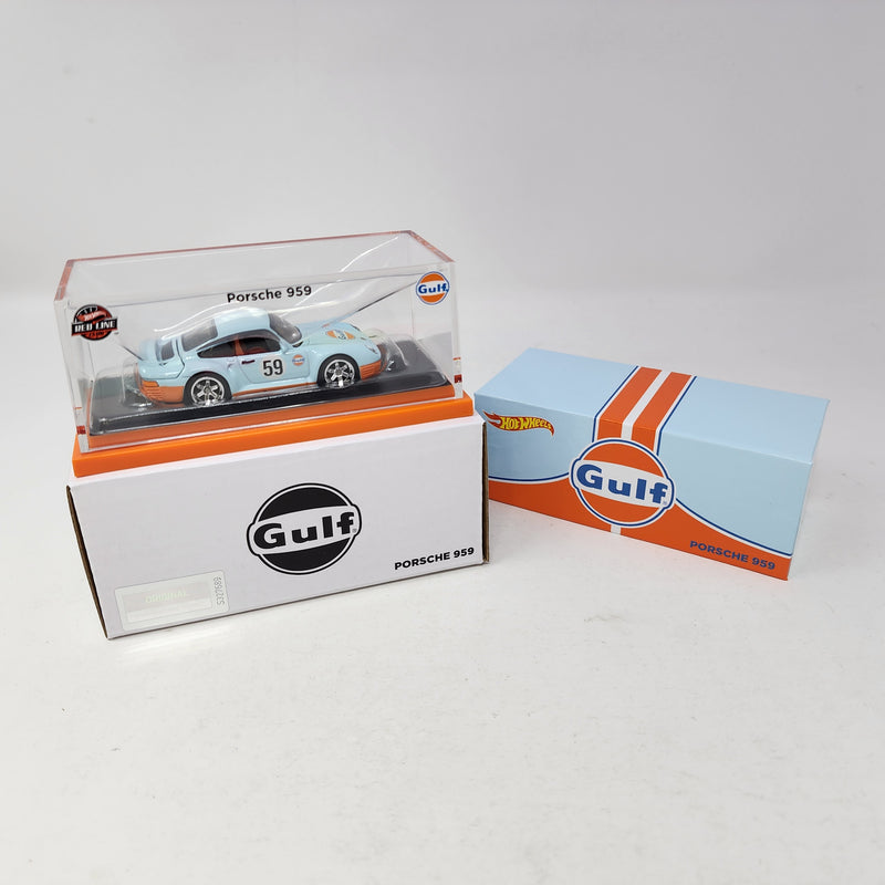 Porsche 959 Gulf Edition * Hot Wheels RLC Redline Club